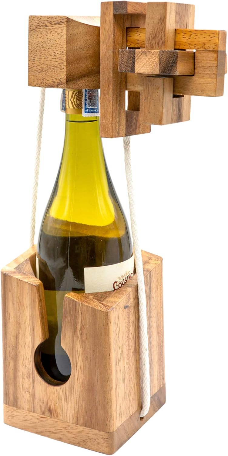 CCO Wine Bottle puzzle box